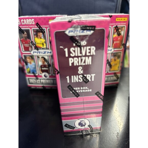 Lot 3 2021-22 Panini Prizm Premier League Soccer Cereal Box Factory Sealed - Picture 4 of 4